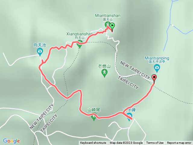 走遍陽明山尋寶任務面天山-向天山步道202303261735