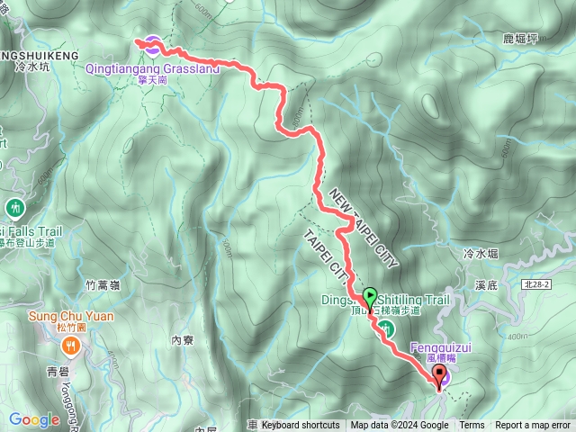 風櫃嘴-頂山-石梯嶺