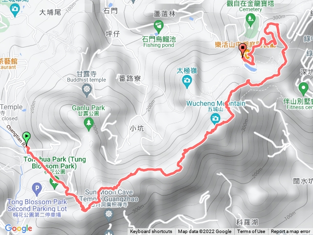 天上山-五城山-將軍嶺-文筆山-山中湖