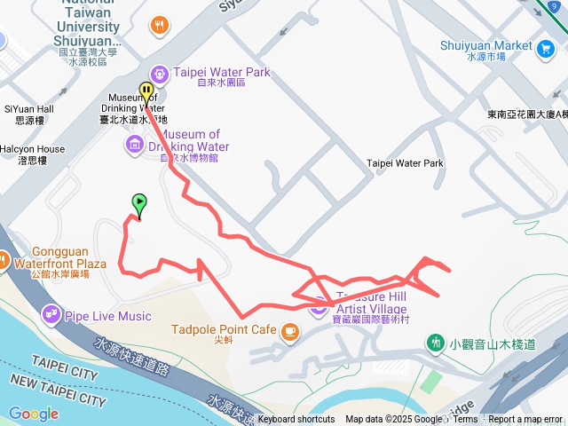 114.Nov.23自來水園區，觀音山漫步預覽圖