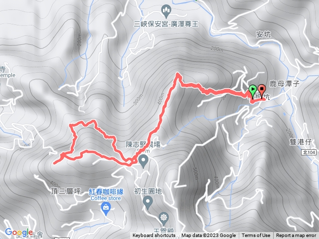 麒麟山、鳥嘴尖O繞