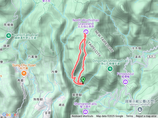 荷蘭古道北五指山高頂山預覽圖