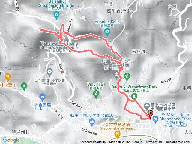 鯉魚山+碧山巖+忠勇山