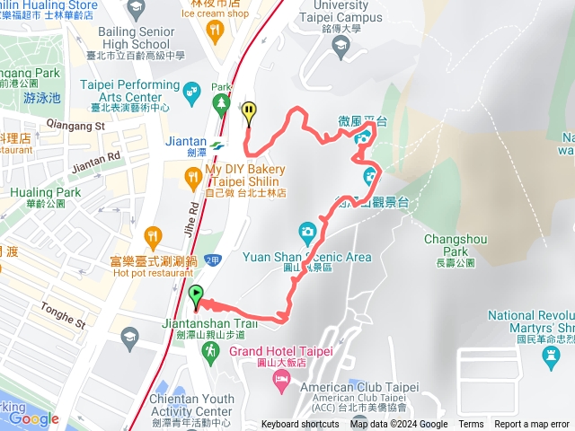 圓山步道微風平台水神社預覽圖