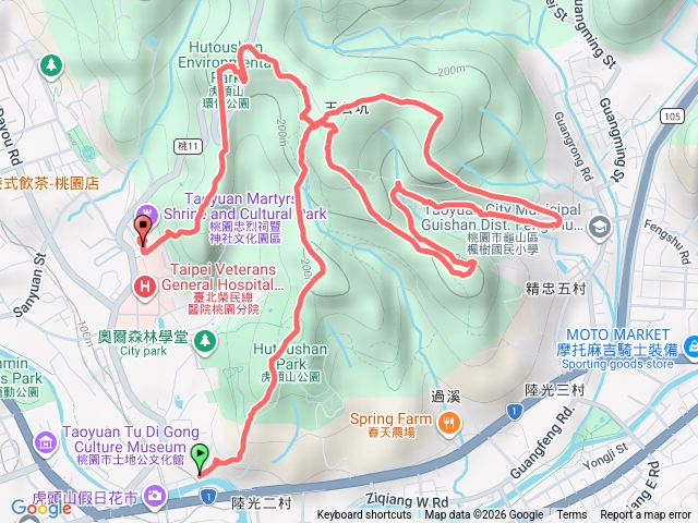 虎頭山大縱走預覽圖