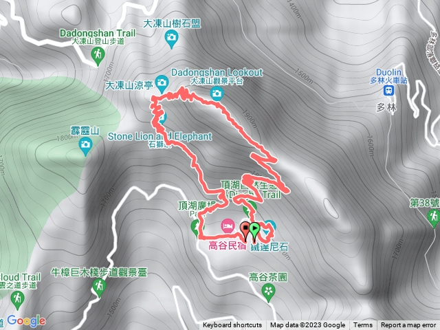 大凍山-從頂湖停車場預覽圖