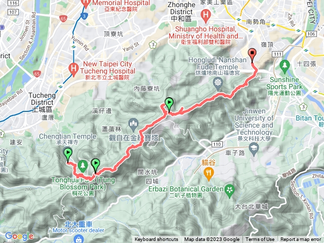 天上山縱走南勢角山
