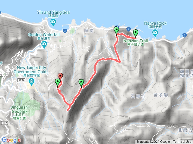 南新宮-南子吝山-劍龍稜-55峰-鋸齒稜-半屏山-無耳茶壺山-茶壺山登山口出（嘿嘿嘿）