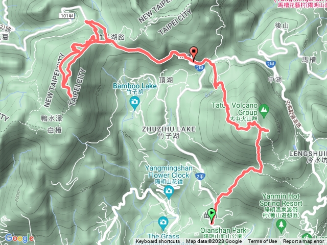 七星山主峰東峰大屯山