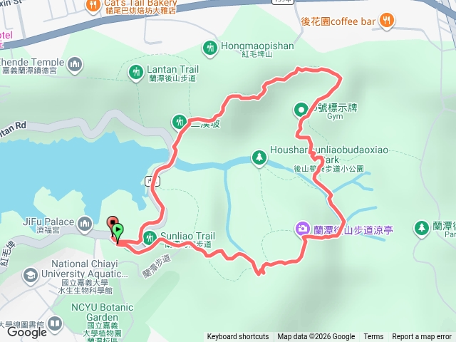 蘭潭後山