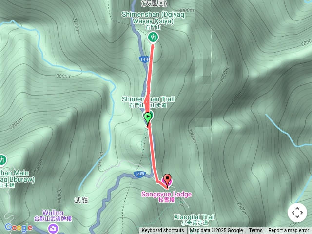 合歡石門山步道