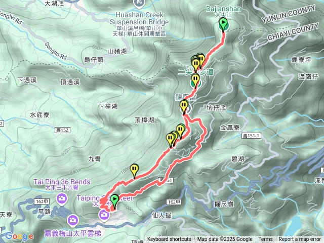 雲嘉五連峰預覽圖