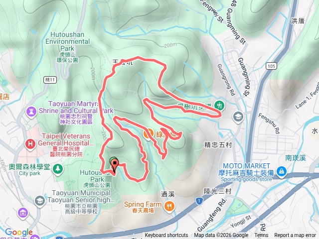 桃園 虎頭山步道預覽圖