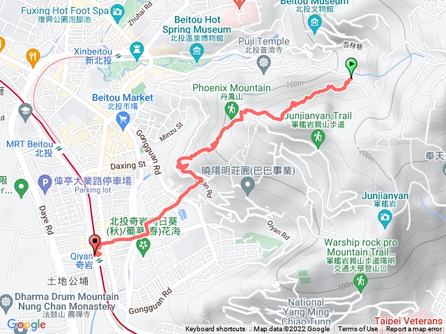 北投熱海岩場丹鳳山一遊