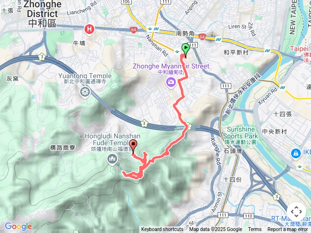 烘爐地登山步道賞桐