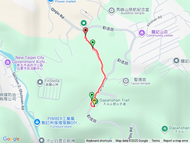 大尖山世運村天秀宮步道預覽圖