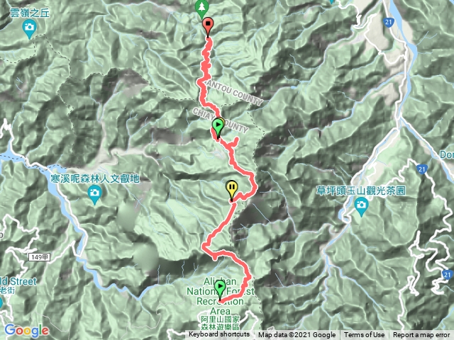 阿溪縱走（三天二夜）