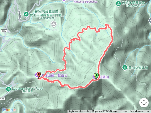 油羅山一上三下
