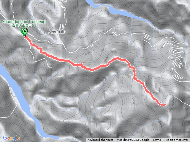 西巒大山｜人倫林道1日往返