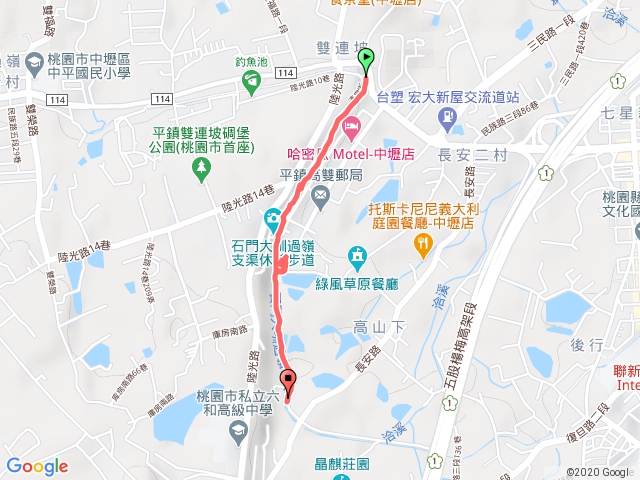 2020/09/26 石門大圳過嶺支渠休憇步道