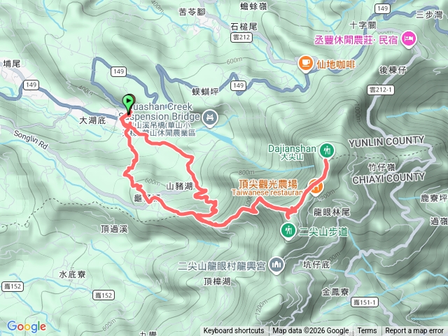 二尖山大尖山(福華宮啟登)預覽圖