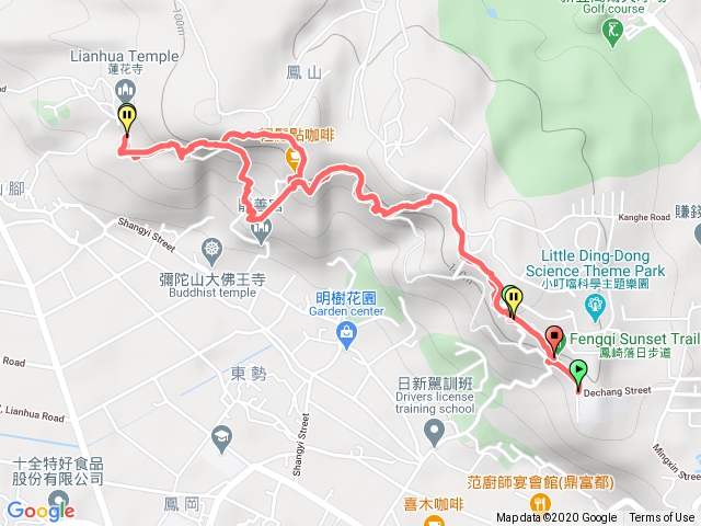 鳳崎落日步道1091129