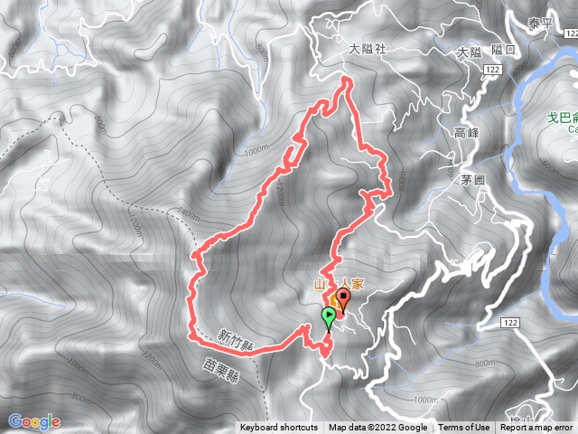 鵝公髻山O型縱走