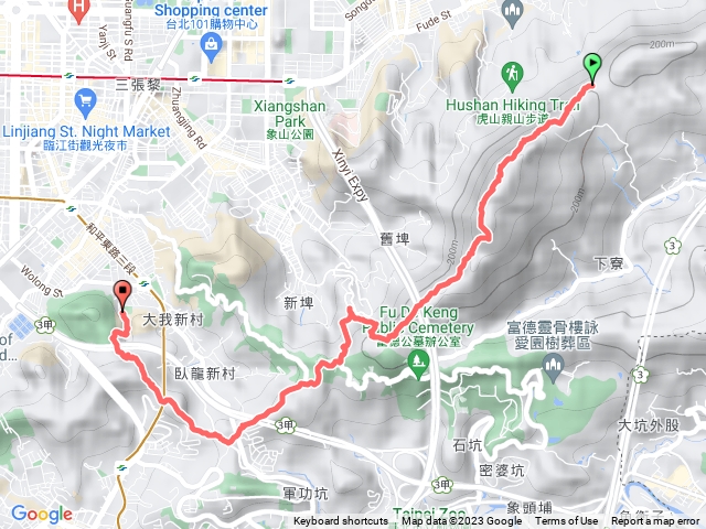 臺北大縱走第六段