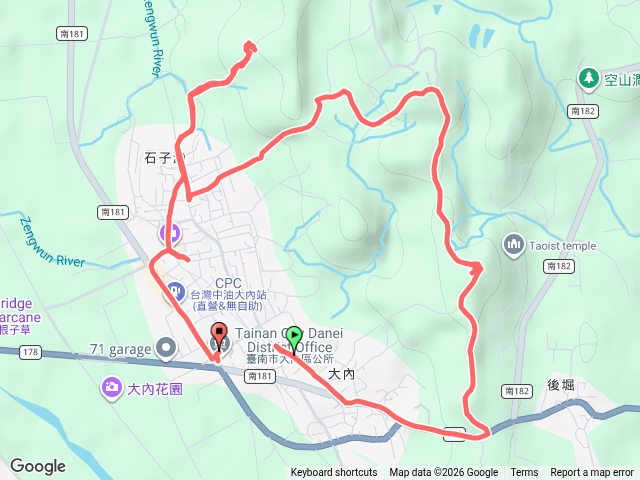 115-07-22台南大內內庄山+石子頭山