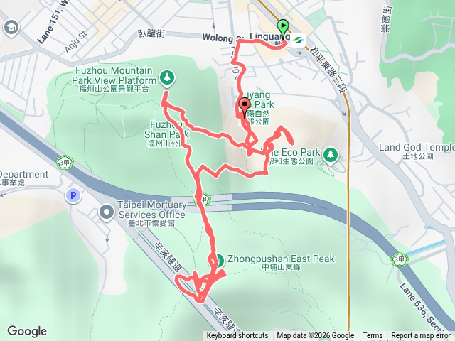 中埔山福州山富陽公園預覽圖