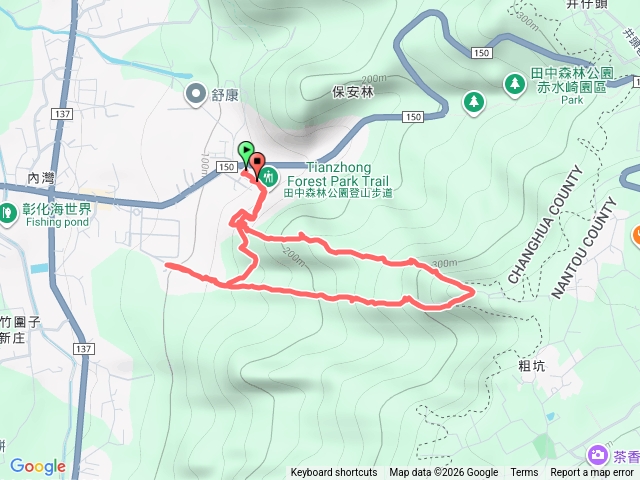 田中森林步道漫遊