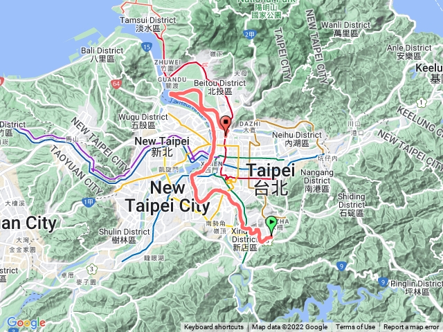 台北大縱走第八段之隨心所欲騎