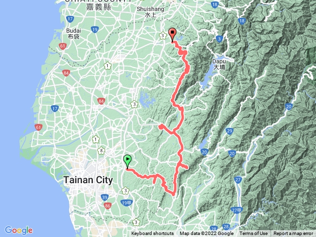 騎車臺南百岳
