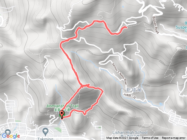 金面山加劍潭北縱走