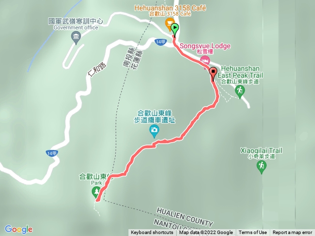 合歡山東峰