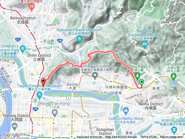 金面山至圓山