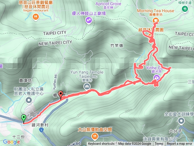 銀河瀑布.越嶺古道.113.12.12