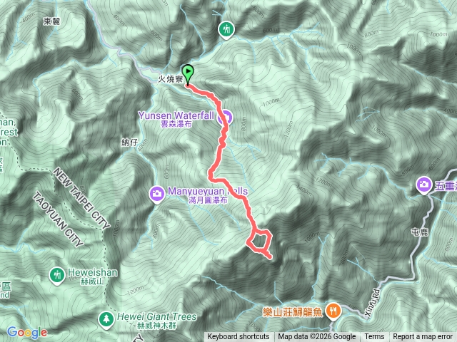 雲森瀑布_巫山_樂佩山預覽圖