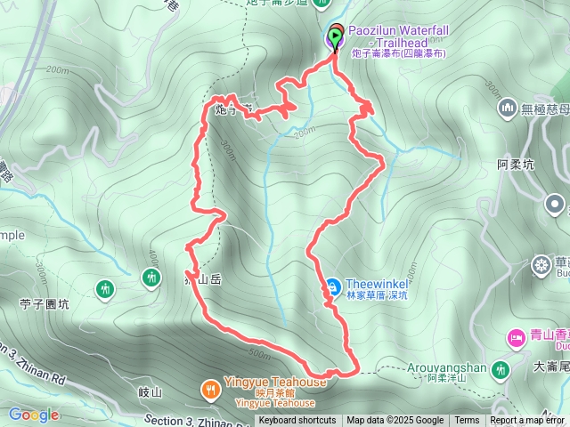 炮子崙瀑布.猴山岳O繞預覽圖