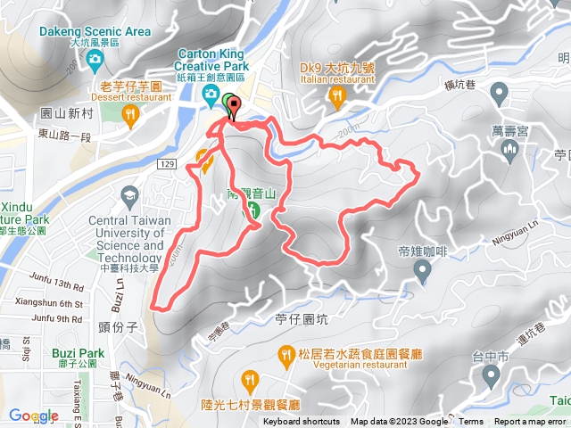 大坑中台科大南觀音山步道