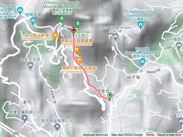 2024觀音觀鷹尋寶任務福隆山登山步道202404200929