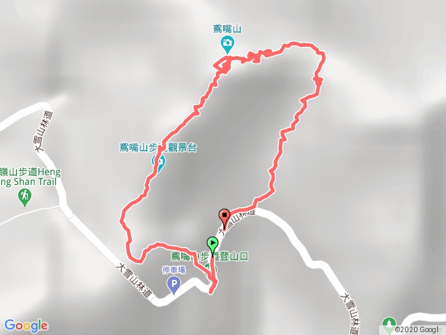 鳶嘴山 with下山捷徑