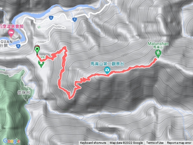 20220429谷關七雄-馬崙山