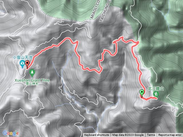 北三錐山預覽圖