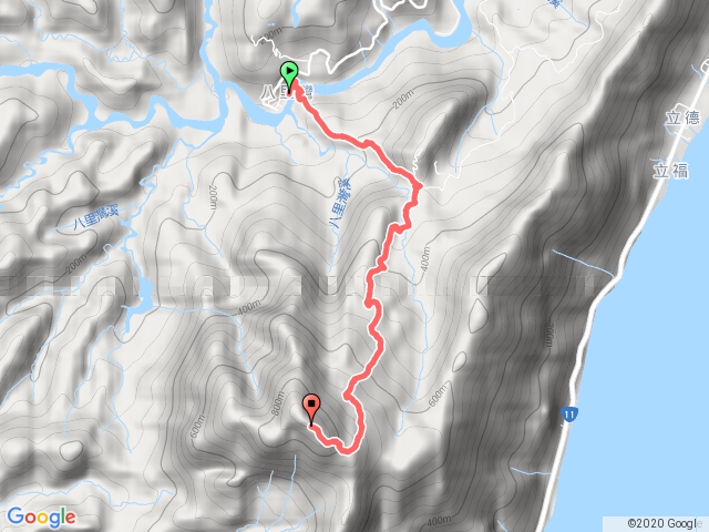 八里灣山.隄防登山口.20190707