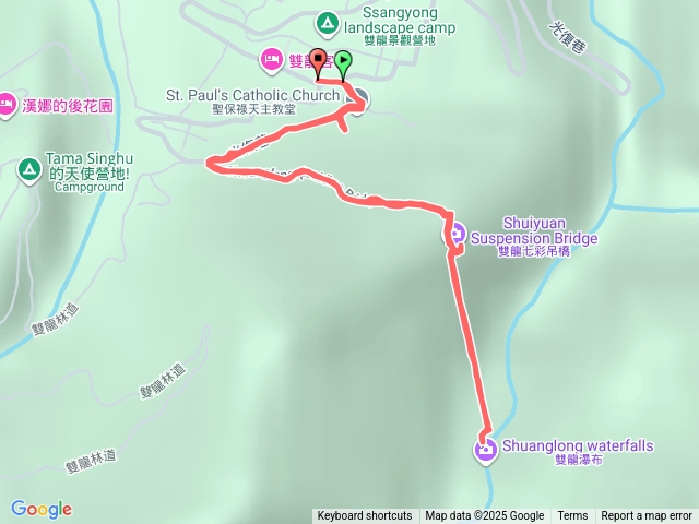 雙龍瀑布（步道已廢棄，純景點）預覽圖