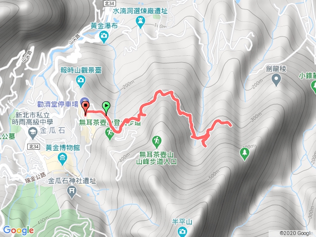 金瓜石煙囪稜探路