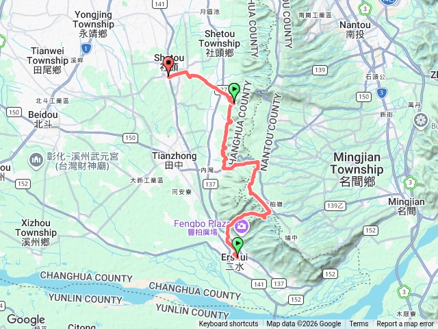 八卦山西南麓遊預覽圖