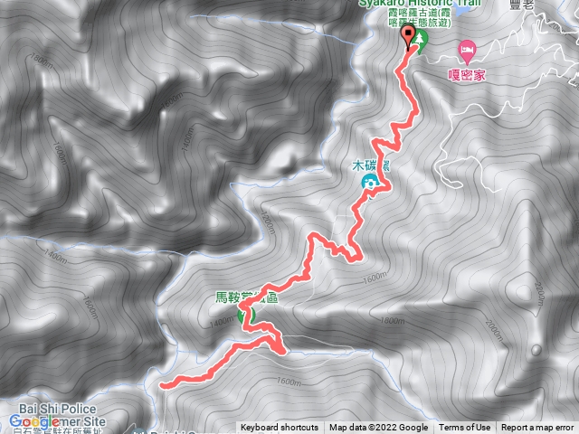霞喀羅古道（養老段）
