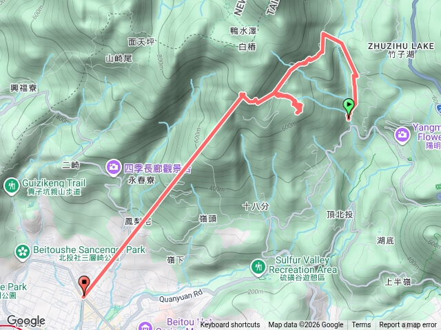 草山瀑布觀景吊橋猴崁圳古道連走預覽圖